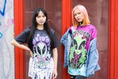Weird Alien Shirt |Goth | Graffiti | Skater | Emo | Alternatief | Feestje | Gothic | Rock | Uniek | Trendy | Hot | Unisex Maat L/XL