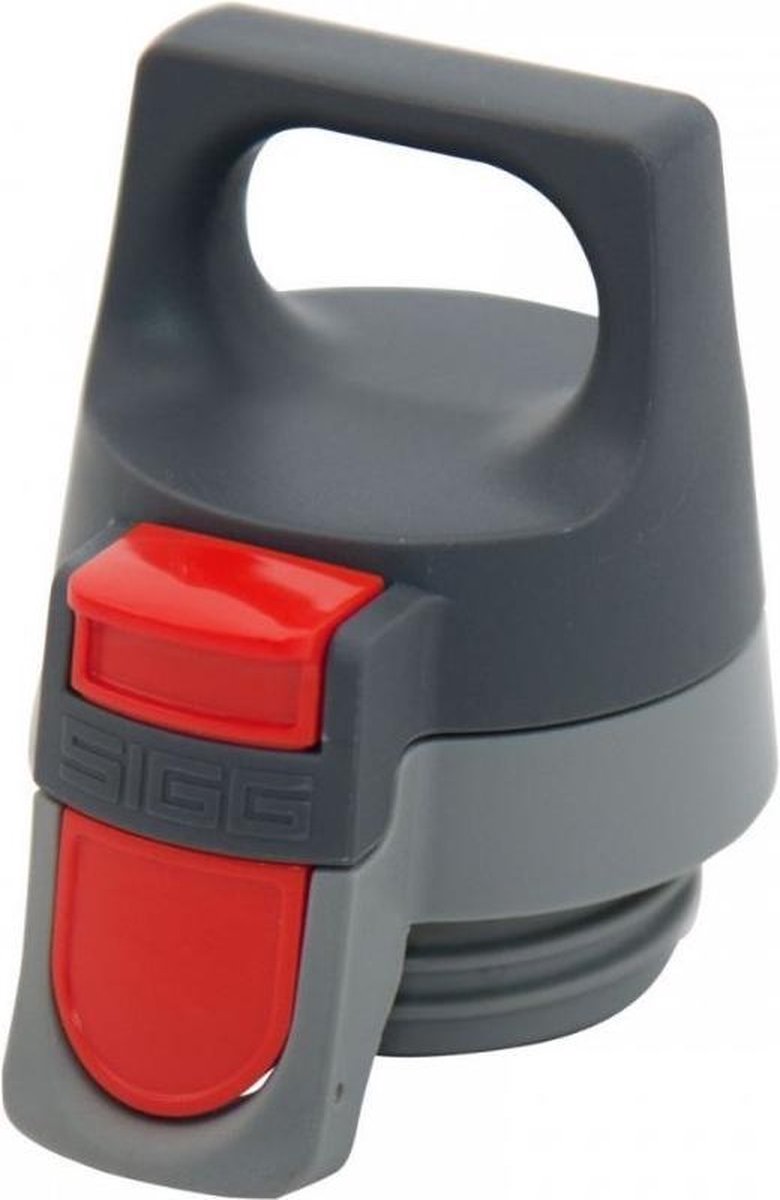 Sigg Flessendeksel Hot And Cold 300/500 Ml Grijs/rood