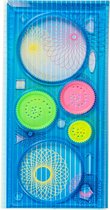 Lg-imports Tekenset Cirkels Maken 10 X 20,5 Cm Blauw