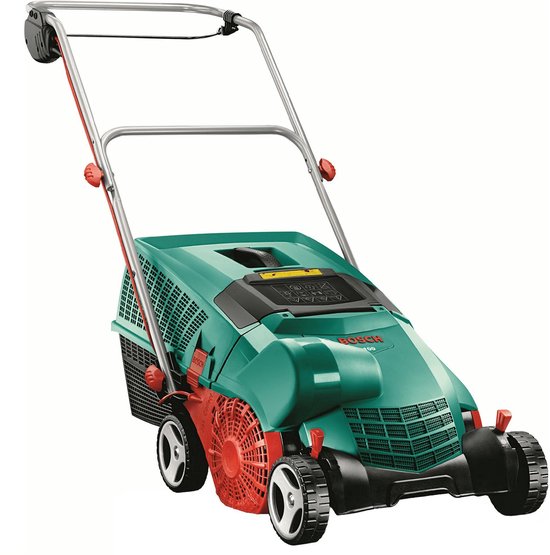Bosch AVR 1100 Verticuteermachine – 1100 W – 32 cm maaibreedte – Met 50 liter opvangbak