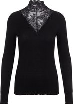 PIECES PCSIRI LS T-NECK TOP NOOS Dames Top - Maat XL