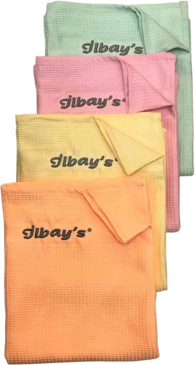 Ilbay s Bezler/Doeken- Ilbays schoonmaakdoeken - 4 stuks