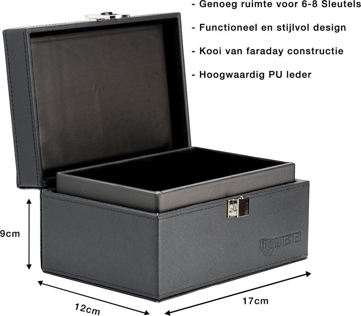 Neuf et occasion ⇒ Boite Sur Cle Faraday Box+Etui Keyless Gris