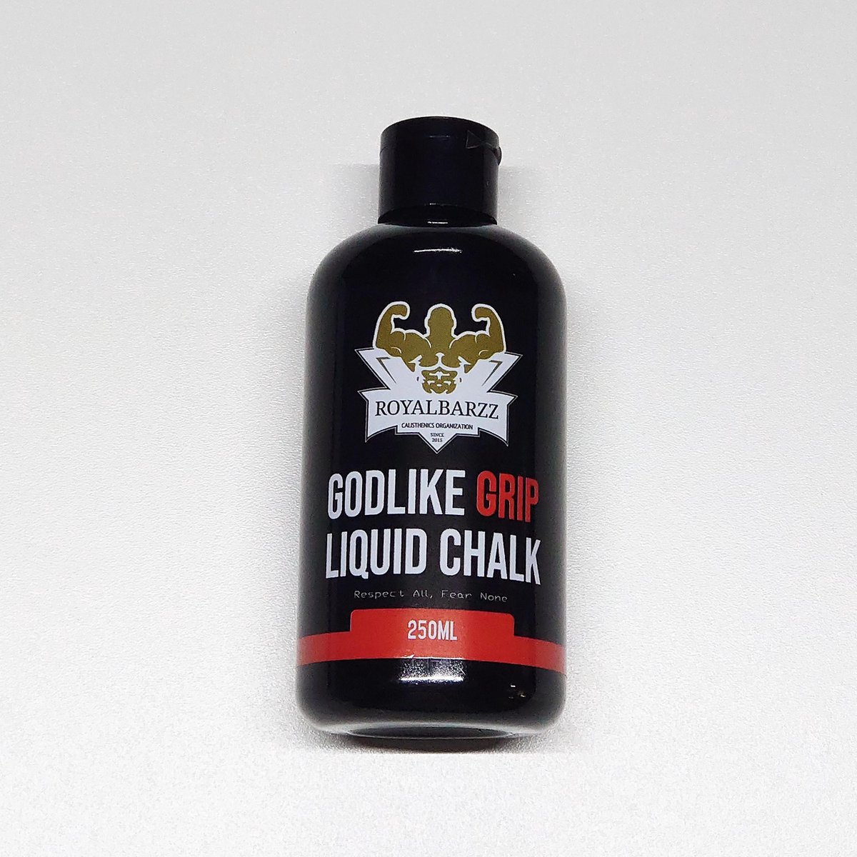 Vloeibare Magnesium - Royalbarzz Godlike Grip Liquid Chalk 250ML - Vloeibaar magnesium voor Calisthenic- Crossfit - Paaldansen - Fitness en Krachtsport - Merkloos