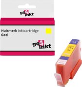 Compatible HP 364XL y yellow geel inkt cartridge van Go4inkt - Huismerk inktpatroon