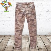 Roze camouflage broek -s&C-98/104-Broek