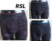 Heren boxershort 3 pack met print M