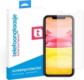 Telefoonglaasje Screenprotector - Geschikt voor iPhone 11 - Case Friendly - Gehard Glas - Beschermglas
