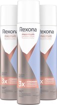 Rexona Women MaxPro Clean Scent Deodorant - 3 x 100 ml - Voordeelverpakking