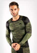 Venum TROOPER Rash Guards L/S Forest Camo Zwart Kies uw maat: L