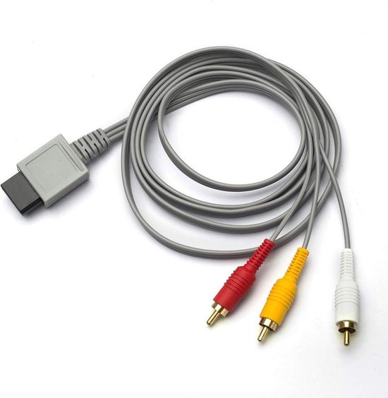 redden Interpersoonlijk boiler Standaard AV Kabel / TV Kabel voor Nintendo Wii | bol.com