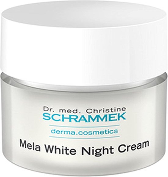 Schrammek Mela White Night Cream nachtcreme pigmentatie
