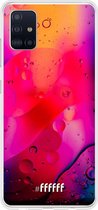 Samsung Galaxy A51 Hoesje Transparant TPU Case - Colour Bokeh #ffffff