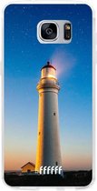6F hoesje - geschikt voor Samsung Galaxy S7 Edge -  Transparant TPU Case - Lighthouse #ffffff