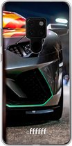 Huawei Mate 20 Hoesje Transparant TPU Case - Lamborghini #ffffff