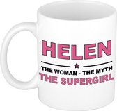 Helen The woman, The myth the supergirl cadeau koffie mok / thee beker 300 ml