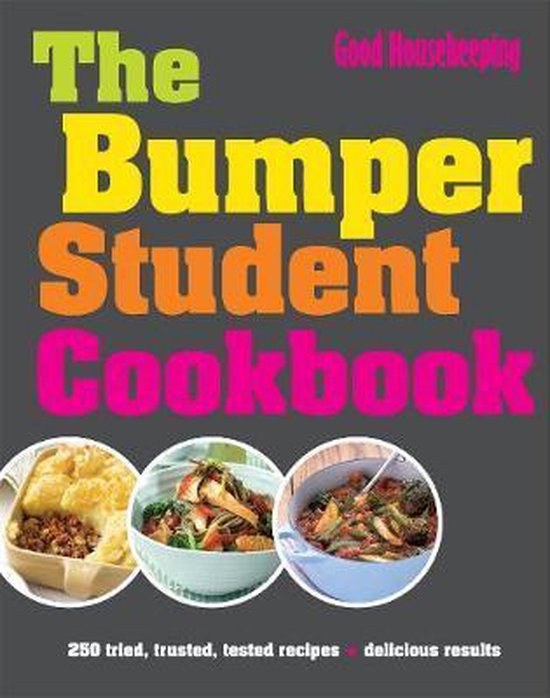Good Housekeeping Bumper Student Cookbook - cover
