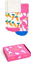 Bol.com Happy Socks Kids Terry Bunny Giftbox - Maat 0-6M aanbieding