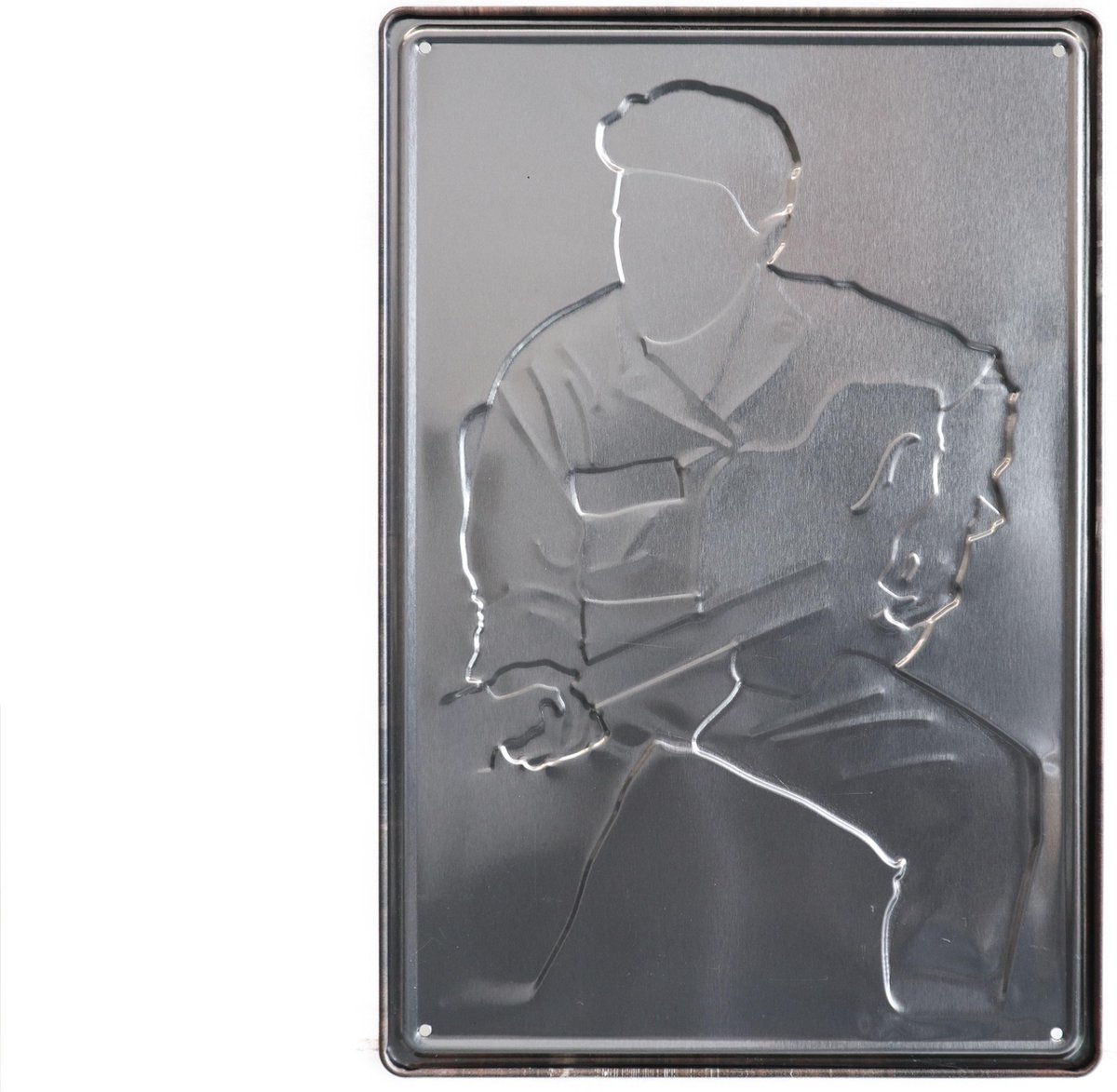 Plaque Métal Elvis Presley – 40,5 X 31,8 Cm – The Wertheimer Collection 1956