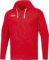 Jako - Hooded Jacket Base Junior - Jas met kap Base - 140 - Rood