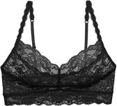 Cosabella Beugelloze Beha NSN SOFT BRA SWEETIE  BLACK  Vrouwen - Maat XL