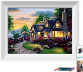 Artstudioclub®  Diamond painting volwassenen 30x40cm  landhuis