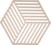 Zone Denmark Hexagon - Silicone onderzetter - Desert (beige)