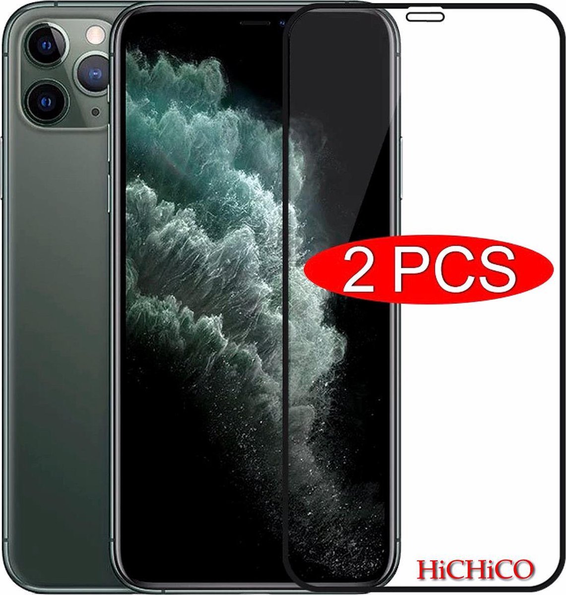 iPhone XR Screenprotector Glas / iPhone 11 Screenprotector Glas –Tempered Glass 2x (Voordelig) - Eff Pro