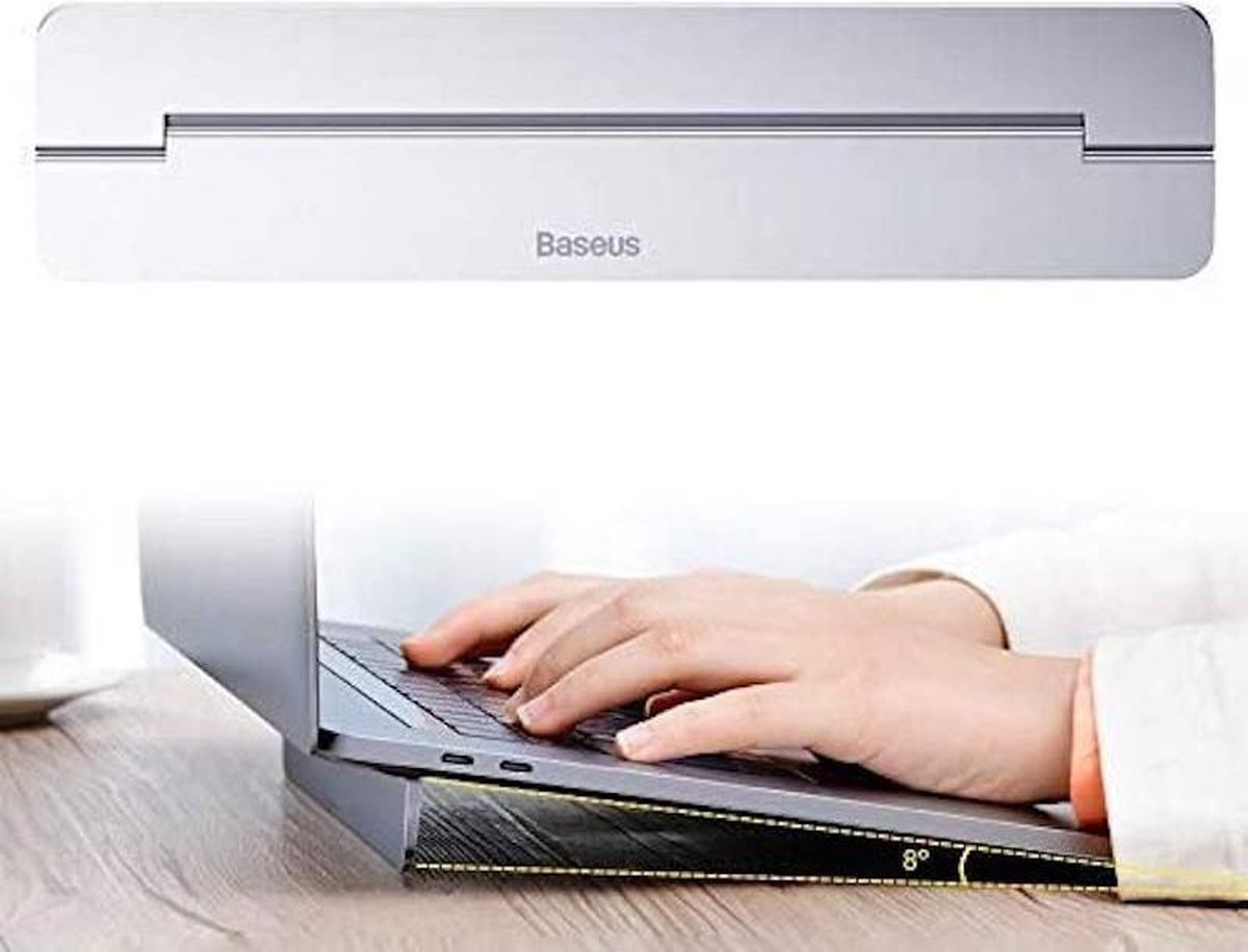 Baseus Macbook / Laptop standaard - Grijs