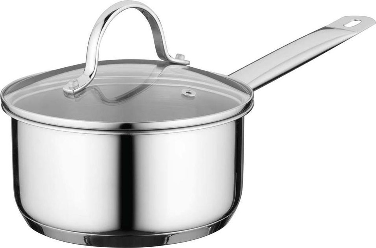 BergHOFF Steelpan Comfort met deksel Ø16 cm