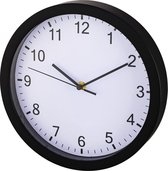 Hama Wandklok Pure Ø 25 Cm Geluidsarm Zwart