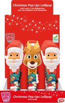 Kerst Pop Ups Lollipop (12 stuks) - Traktatie uitdeelcadeautjes - Snoep - Kerst - Lolly