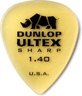 Dunlop Ultex Sharp Player's Pleks 1,40 mm, 6er-Set - Plectrum set