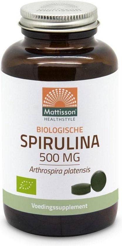 Biologische Spirulina 500mg - 240 bol.com