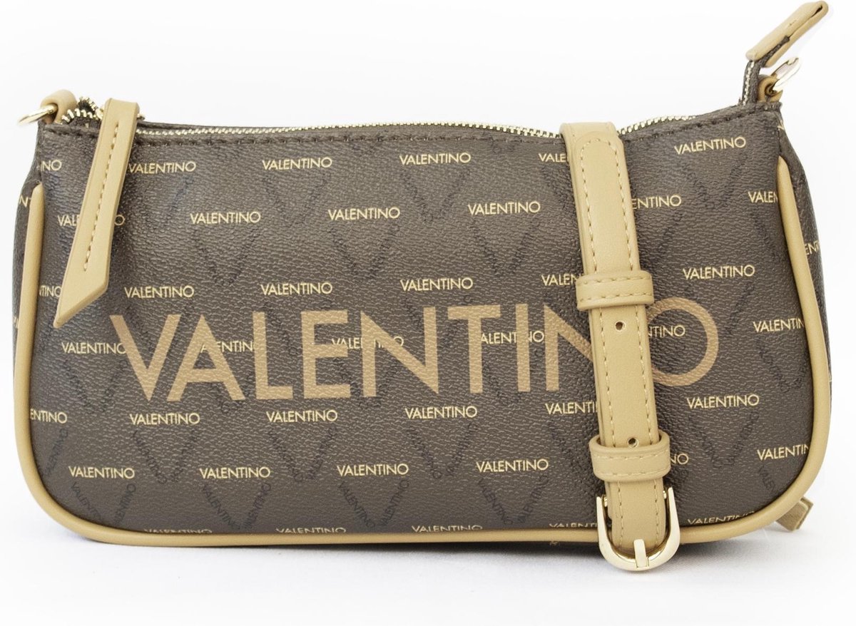 Valentino Bags Liuto Dames Handtas Bruin Multi bol