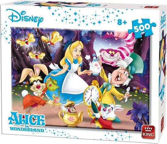 King Legpuzzel Disney Alice In Wonderland 500 Stukjes | bol.com