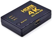 HDMI 4K Ultra HD schakelaar 3-voudig 1080p inclusief afstandsbediening 3D Ready