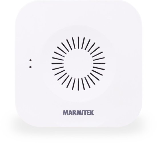 Marmitek - Bell ME WHT - video deurbel gong - koppelen aan Buzz LO - 80m bereik - 3 melodieën