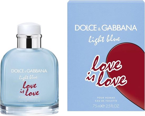 Dolce & Gabbana Light Blue Love Is Love Pour Homme Eau De Toilette Spray 75  ml -... | bol.com