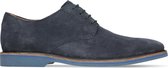 Clarks - Heren schoenen - Atticus Lace - G - navy suede - maat 7