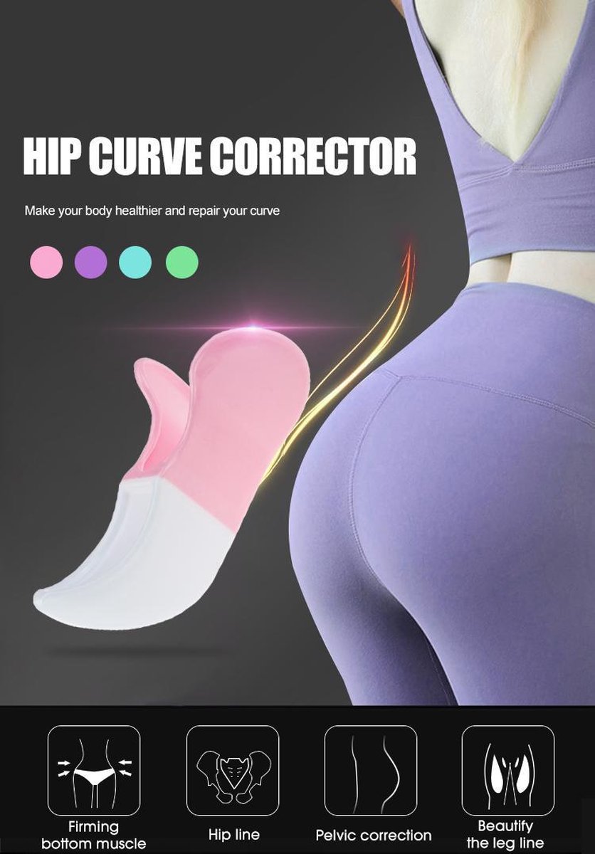 Heuptrainer - Billen trainer - Bilspiertrainer - Pelvic trainer - Blauw