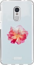 Xiaomi Redmi 5 Hoesje Transparant TPU Case - Rouge Floweret #ffffff