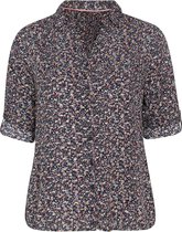 Paprika Dames Soepele blouse met libertyprint - Outdoorblouse - Maat 44