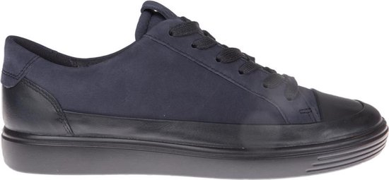 Ecco Soft 7 sneakers blauw - Maat 39 | bol.com