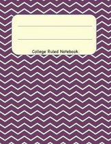 College Ruled Notebook: 8.5 x 11 Journal 100 Pages