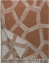 Lapuan Kankurit HIMMELI Wollen Plaid Terracotta - 140x180