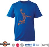 Basketball Player Icon logo T-shirt - kobaltblauw - XL