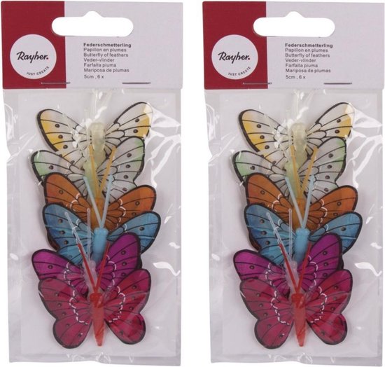 Stickers glitter vlinders - Alles voor een Jungle kinderfeestje