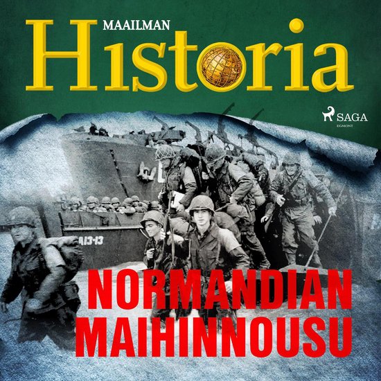 Boek cover Normandian maihinnousu van Maailman Historia (Onbekend)
