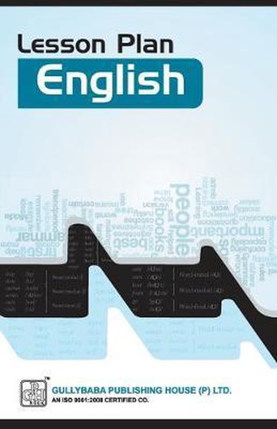 English Lesson Plan - cover